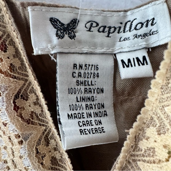 Vintage papillon dress size Medium - Picture 4 of 5